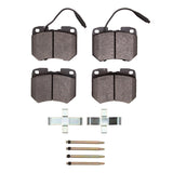 Dynamic Friction 1978-1979 Audi 5000 Front 3000 Semi-Metallic Brake Pads and Hardware Kit by Dynamic Friction Company 1311-0148-01