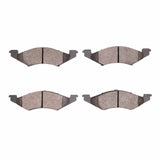 Dynamic Friction 1981-1983 Ford Escort Front 3000 Semi-Metallic Brake Pads by Dynamic Friction Company 1311-0179-00