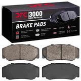 Dynamic Friction 1982-1987 Volvo 760 Series/740/745/780 Front 3000 Semi-Metallic Brake Pads by Dynamic Friction Company 1311-0270-00