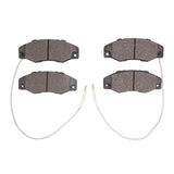 Dynamic Friction 1988-1989 Eagle Medallion Front 3000 Semi-Metallic Brake Pads by Dynamic Friction Company 1311-0351-00