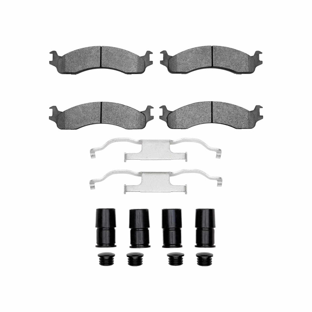 Dynamic Friction 1995-2007 Ford E-20150 Front 3000 Semi-Metallic Brake ...