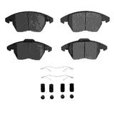 Dynamic Friction 2011-2015 Peugeot RCZ (Mexico) Front 3000 Semi-Metallic Brake Pads and Hardware Kit by Dynamic Friction Company 1311-1107-11