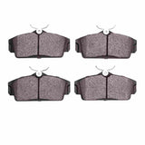 Dynamic Friction 2001-2005 Nissan Almera (Mexico) Front 3000 Semi-Metallic Brake Pads by Dynamic Friction Company 1311-1147-09