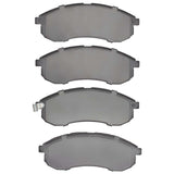 Dynamic Friction 2003-2006 Mitsubishi L200 (Mexico) Front 3000 Semi-Metallic Brake Pads by Dynamic Friction Company 1311-1214-00