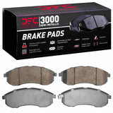 Dynamic Friction 2003-2006 Mitsubishi L200 (Mexico) Front 3000 Semi-Metallic Brake Pads by Dynamic Friction Company 1311-1214-00