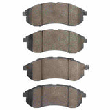 Dynamic Friction 2003-2006 Mitsubishi L200 (Mexico) Front 3000 Semi-Metallic Brake Pads by Dynamic Friction Company 1311-1214-00