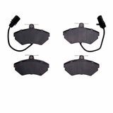 Dynamic Friction 1997-2008 Audi A4 (Mexico) Front 3000 Semi-Metallic Brake Pads by Dynamic Friction Company 1311-1459-00