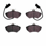 Dynamic Friction 1997-2008 Audi A4 (Mexico) Front 3000 Semi-Metallic Brake Pads by Dynamic Friction Company 1311-1459-00