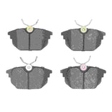 Dynamic Friction 1996-2000 Alfa Romeo 146 (Mexico) Rear 3000 Semi-Metallic Brake Pads by Dynamic Friction Company 1311-1478-09