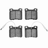 Dynamic Friction 2001-2007 Peugeot 607 (Mexico) Rear 3000 Semi-Metallic Brake Pads by Dynamic Friction Company 1311-1480-09