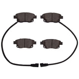 Dynamic Friction 2007-2013 Ford Transit (Mexico) Rear 3000 Semi-Metallic Brake Pads by Dynamic Friction Company 1311-1502-00