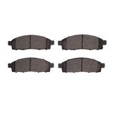 Dynamic Friction 2007-2017 Mitsubishi L200 (Mexico) Front 3000 Semi-Metallic Brake Pads by Dynamic Friction Company 1311-1519-00