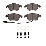 Dynamic Friction 2008-2017 Audi A5 Front 3000 Semi-Metallic Brake Pads and Hardware Kit by Dynamic Friction Company 1311-1535-02