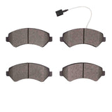 Dynamic Friction 2010-2016 Peugeot Manager (Mexico) Front 3000 Semi-Metallic Brake Pads by Dynamic Friction Company 1311-1540-00