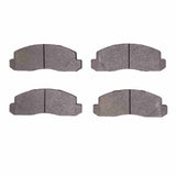 Dynamic Friction 1993-2014 Toyota Coaster (Mexico) Front 3000 Semi-Metallic Brake Pads by Dynamic Friction Company 1311-1550-00