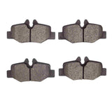 Dynamic Friction 2007-2013 Mercedes-Benz Vito (Mexico) Rear 3000 Semi-Metallic Brake Pads by Dynamic Friction Company 1311-1615-00