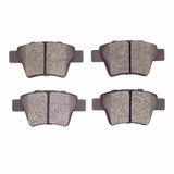 Dynamic Friction 2007-2014 Peugeot 207 (Mexico) Rear 3000 Semi-Metallic Brake Pads by Dynamic Friction Company 1311-1621-00