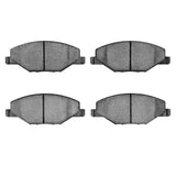 Dynamic Friction 2014-2018 Volkswagen Polo (Mexico) Front 3000 Semi-Metallic Brake Pads by Dynamic Friction Company 1311-1776-00