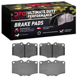 Dynamic Friction 1976-1989 Toyota Land Cruiser Front Ultimate Duty Performance Brake Pads by Dynamic Friction Company 1400-0137-00
