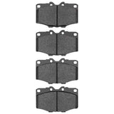 Dynamic Friction 1976-1989 Toyota Land Cruiser Front Ultimate Duty Performance Brake Pads by Dynamic Friction Company 1400-0137-00