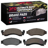 Dynamic Friction 1986-1993 Ford E-20150 Econoline Club Wagon Front Ultimate Duty Performance Brake Pads by Dynamic Friction Company 1400-0375-00