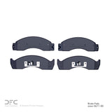 Dynamic Friction 1988-2007 Ford F-1959 Commercial Stripped Chassis Rear/Front Ultimate Duty Performance Brake Pads by Dynamic Friction Company 1400-0411-00