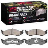 Dynamic Friction 1990-2006 Jeep Grand Cherokee Front Ultimate Duty Performance Brake Pads by Dynamic Friction Company 1400-0477-00