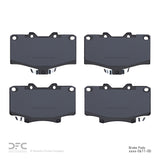 Dynamic Friction 1991-1998 Toyota 4Runner Front Ultimate Duty Performance Brake Pads by Dynamic Friction Company 1400-0611-00