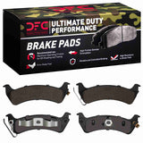 Dynamic Friction 1993-1998 Jeep Grand Cherokee Rear Ultimate Duty Performance Brake Pads by Dynamic Friction Company 1400-0666-00