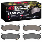 Dynamic Friction 1999-2013 Cadillac Escalade EXT Front/Rear Ultimate Duty Performance Brake Pads by Dynamic Friction Company 1400-0785-00