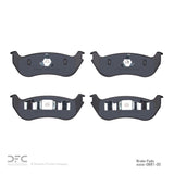 Dynamic Friction 2002-2005 Ford Explorer Rear Ultimate Duty Performance Brake Pads by Dynamic Friction Company 1400-0881-00