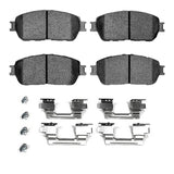 Dynamic Friction 2004-2010 Toyota Sienna Front Ultimate Duty Performance Brake Pads and Hardware Kit by Dynamic Friction Company 1400-0906-11