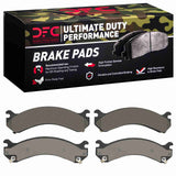 Dynamic Friction 2001-2010 Chevrolet Silverado 3500 HD Rear Ultimate Duty Performance Brake Pads by Dynamic Friction Company 1400-0909-00