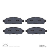 Dynamic Friction 2004-2009 Ford F-150 RWD Front Ultimate Duty Performance Brake Pads by Dynamic Friction Company 1400-1011-00