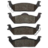 Dynamic Friction 2004-2011 Ford F-150 RWD Rear Ultimate Duty Performance Brake Pads by Dynamic Friction Company 1400-1012-00