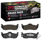 Dynamic Friction 2004-2015 Infiniti QX56 Rear Ultimate Duty Performance Brake Pads by Dynamic Friction Company 1400-1041-00