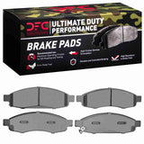 Dynamic Friction 2004-2007 Infiniti QX56 Front Ultimate Duty Performance Brake Pads by Dynamic Friction Company 1400-1183-00