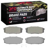 Dynamic Friction 2007-2022 Lexus LX570 Rear Ultimate Duty Performance Brake Pads by Dynamic Friction Company 1400-1304-00