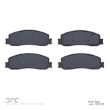 Dynamic Friction 2010-2012 Ford F-350 Super Duty 2WD Front Ultimate Duty Performance Brake Pads by Dynamic Friction Company 1400-1333-00