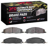 Dynamic Friction 2009-2018 Dodge Ram 3500 Rear Ultimate Duty Performance Brake Pads by Dynamic Friction Company 1400-1400-00