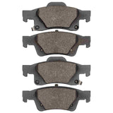Dynamic Friction 2011-2025 Dodge Durango Rear Ultimate Duty Performance Brake Pads by Dynamic Friction Company 1400-1498-00