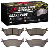 Dynamic Friction 2012-2020 Ford F-150 4WD Rear Ultimate Duty Performance Brake Pads by Dynamic Friction Company 1400-1602-00