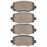Dynamic Friction 2014-2023 Chrysler 200 Rear Ultimate Duty Performance Brake Pads by Dynamic Friction Company 1400-1734-00