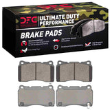 Dynamic Friction 2010-2016 Hyundai Genesis Coupe Front Ultimate Duty Performance Brake Pads by Dynamic Friction Company 1400-1743-00