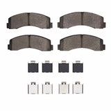 Dynamic Friction 2010-2021 Ford Expedition Front Ultimate Duty Performance Brake Pads and Hardware Kit by Dynamic Friction Company 1400-2087-01