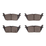Dynamic Friction 2019-2025 Jeep Wagoneer L Rear Ultimate Duty Performance Brake Pads by Dynamic Friction Company 1400-2169-00