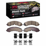 Dynamic Friction 2020-2025 Chevrolet Silverado 2500 HD Front/Rear Ultimate Duty Perf Pads & Hardware Kit by Dynamic Friction Company 1400-2250-01
