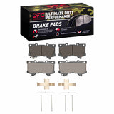 Dynamic Friction 2022-2025 Lexus GX550 Front Ultimate Duty Performance Brake Pads and Hardware Kit by Dynamic Friction Company 1400-2442-01