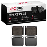 Dynamic Friction 1960-1987 AC Cobra Front 5000 Advanced Low Metallic Brake Pads by Dynamic Friction Company 1551-0002-00