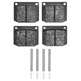 Dynamic Friction 1961-1972 MG MGC Front 5000 Advanced Low Metallic Brake Pads and Hardware Kit by Dynamic Friction Company 1551-0002-01